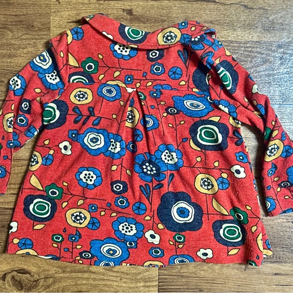 Ivy Jane • X-Large • Boho • Red • Multi-Colors Floral • Jacket Coat - Picture 9 of 13